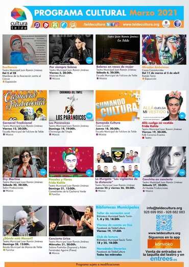 Programación de marzo/TA.